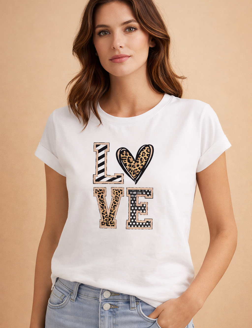 SIENNA | Modny, swobodny T-shirt