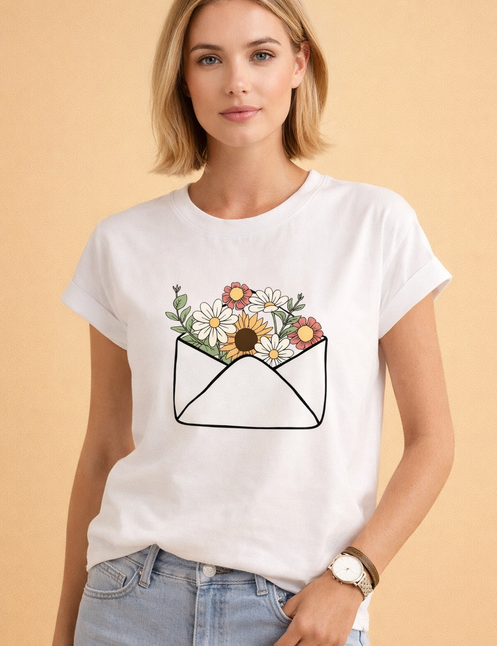 SIENNA | Modny, swobodny T-shirt
