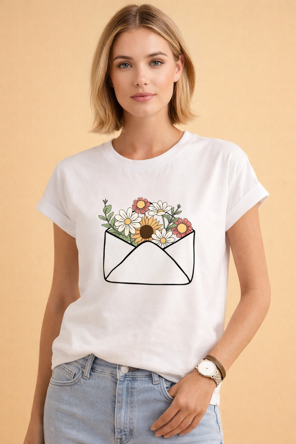 SIENNA | Modny, swobodny T-shirt