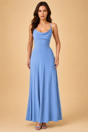 FREYA | Stylowa elegancja i zrównoważona sukienka maxi