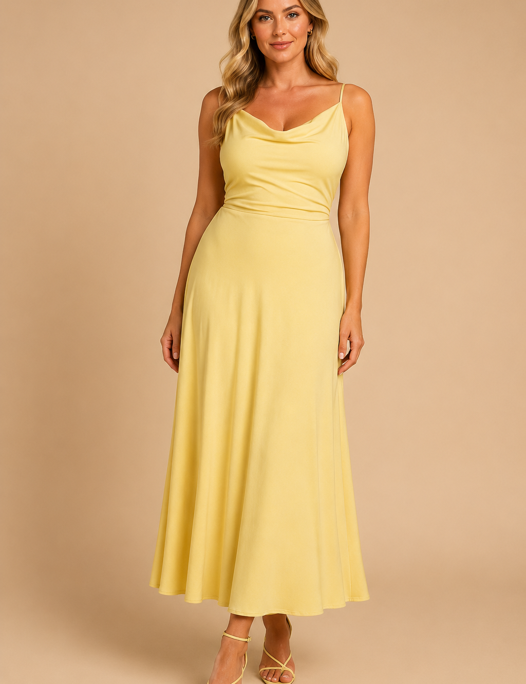 FREYA | Stylowa elegancja i zrównoważona sukienka maxi