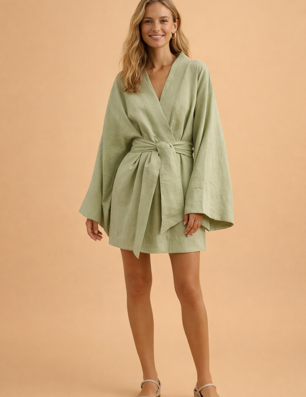 GEORGIA | Elegancka mini sukienka ze sznurowaniem